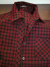 横行道2024格子衬衫长袖外套韩版春装休闲衬衣女装棉质上衣外穿 红格 XL 实拍图