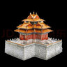 乐立方 3D立体拼图模型玩具 中国建筑系列 五星难度紫禁城角楼 实拍图