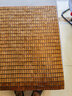 李记花果山沙发垫夏季凉垫麻将凉席沙发坐垫麻将块凉席竹席防滑垫贵妃可定制 牛筋边碳化色【双牛筋+无底布】 80*145cm 实拍图