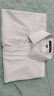 罗蒙（ROMON）纯色商务职业正装男士白衬衫工装男装短袖衬衣男CS72白色L 实拍图