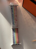 威千图适用苹果手表表带s11表带apple watch表带编织iwatch s10表带男女款ultra3/se3/ultra2/s9/s8/s7/2 官款1:1【白色彩虹版色】 【38/40/41/4 实拍图