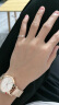 聚利时（Julius）手表女韩版学生时尚百搭简约潮流石英防水女士手表玫瑰金JA-732C 实拍图