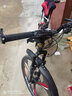 Jeep吉普自行车折叠山地车27速双减震碟刹越野变速单车战神黑红三刀轮 实拍图