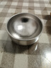 钛途（TITO TITANIUM） 纯钛茶碗99.5%钛合金双层水杯户外功夫茶具餐具旅行用具运动携带 纯钛茶碗-冰花钛色 实拍图