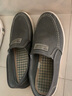 回力一脚蹬男鞋老北京布鞋子男士秋冬季帆布鞋男运动休闲懒人工作板鞋 全黑 【加绒保暖】 43 实拍图
