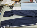 普戈斯（PUGESI）校裤两条杠初中高中学生裤运动裤男女长裤直筒两道杠校服裤子 加绒藏蓝双白杠 4XL【151-165斤】 实拍图