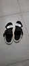 LINROD 凉鞋男士外穿潮流运动休闲开车凉拖沙滩两用拖鞋2024加大4546码 黑色 39 -40 实拍图