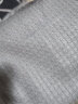 可穿戴浴巾能穿的夏季浴袍女夏家用吸水情侣款可穿裹巾式男浴巾 华夫格-灰色男【长袖】 XL 150-180斤 晒单实拍图