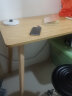 爱美舍（Aimeishe）书桌实木电脑桌现代简约简易写字职员桌办公桌椅 原木色单桌（无椅子） 120*60*75 实拍图