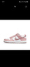 耐克（NIKE）Dunk Low 樱花粉女子低帮复古休闲板鞋 DO6485-600 36.5 实拍图