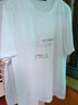 TEEK短袖t恤男装上衣服 青少年新款夏季男士高中生潮流休闲重磅棉体恤 【柔软舒适】S218白色 L 实拍图