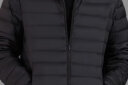 雅鹿男薄款2021年新款大码中年男士秋冬季短款外套AS 黑色立领 5XL（200-220斤） 晒单实拍图