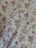 细帆布布料加厚2.4米宽幅老粗布床单沙发桌布窗帘棉麻面料（半米价格） 藕色 温馨大花 晒单实拍图