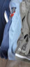 班尼路（Baleno）短袖t恤男纯色体恤情侣款上衣青年基础百搭打底衫休闲透气新疆棉 37B浅蓝 S 实拍图