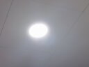 三雄极光 led筒灯射灯 超薄桶灯客厅吊顶天花灯 走廊过道嵌入式孔灯洞灯 星景Ⅱ 7W 暖白光 3.5寸 实拍图