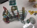 奥迪双钻儿童磁力片积木玩具彩窗滚珠滑道轨道磁力片174件套玩具男孩女孩含52片磁力片+122件配件DL391234 实拍图