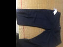 啄木鸟免烫抗皱西裤男中年男士高腰宽松商务休闲裤西装裤爸爸直筒长裤子 藏青 33 实拍图