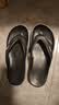 卡骆驰（CROCS）贝雅卡骆班人字拖鞋|205393 黑色/白色-066 39(240mm)  实拍图