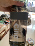 希乐大容量塑料杯男吸管杯便携户外运动健身太空杯学生旅行水瓶2000ML 实拍图