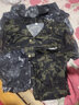左斯客工作服套装男迷彩服春秋防烫耐磨电焊服加厚建筑工地汽修劳保工装 黑莽纹迷彩(耐磨) 175/XL码(适合130-145斤) 实拍图