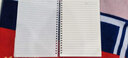 誉品笔记本本子 牛皮pp封面线圈本 学生用日记本大学生考研练习本螺旋本加厚记事本文具用品 A5横线PP本/3本装【共360页】 实拍图