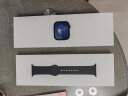 苹果（Apple）watch苹果手表s9 电话智能运动手表 男女通用iWatchS9情侣款 【S9】午夜色 运动型表带 S/M GPS款 41毫米 铝金属 实拍图