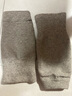 蒙默嘚 蒙古国进口羊毛腿套 男女护腿长筒袜 护膝加厚防寒保暖袜套 羊毛【棕色】 短款 1双 实拍图