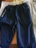 夏冰妮休闲短裤男夏季男士七分裤运动速干大码夏天宽松沙滩裤薄款大裤衩 浅灰色+蓝色 XL 实拍图