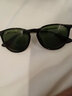 雷朋（RayBan）墨镜女款太阳镜爱丽卡款复古素颜眼镜出行镜0RB4171F礼物 601/2P【中性款】偏光绿镜片 尺寸54 实拍图