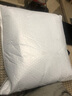 宽正汽车头枕真皮适用于奥迪Q7 A4L A6L Q5L Q3 车载腰靠垫套装护颈枕 奥迪腰靠单只+头枕单只【黑色】 实拍图