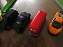 卡威（KIV）1/36汽车模型儿童玩具合金越野车玩具车仿真兰博基尼回力车警车公交车玩具模型 路虎警车 盒装 实拍图