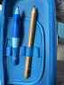 弥鹿（MiDeer） 磁性橡皮擦小学生铅笔专用笔帽不留痕聚屑擦得超干净幼儿园橡皮砖儿童文具学习用品 4B粗三角铅笔6支（3岁以上） 实拍图