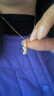 银卡【施华洛世奇锆】竹节银项链母亲节礼物实用送妈妈520情人节生日礼物女友老婆 实拍图