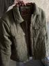 马登工装 美式休闲双面桃皮绒棉衣亲肤保暖棉服加厚棉袄短外套男秋冬 军绿色 M （偏小，建议拍大一码） 实拍图