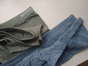 杉杉【A类医用棉】男士纯棉内裤男桑蚕丝底裤10A抗菌裆平角大码短裤衩 实拍图