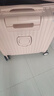 贝初众行李箱小型女可登机箱18英寸拉杆箱儿童旅行箱免托运可上飞机 升级粉【杯架+挂钩+防撞包角】 18英寸 标准登机尺寸 实拍图