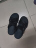 回力凉鞋男士中老年爸爸夏季外穿沙滩高档新款厚底防滑耐穿凉拖鞋 黑色【EVA柔软不磨脚】 41 【标准码】 实拍图