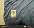 海澜之家（HLA）被套被罩纯棉单人水洗新疆棉双人100%全棉单件200x230cm150x200cm 【全棉亲肤】宝石蓝+浅灰 40支 220cm*240cm 单被套 实拍图