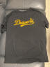 DESCENTE迪桑特 原系列 棒球透气 男子运动休闲短袖T恤 黑色-BK L(175/96A) 晒单实拍图