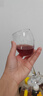 青苹果欧式饭店酒店家用白酒杯套装高脚杯葡萄酒杯小号红酒杯子 红白通用杯6只装 230ml 实拍图