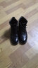 巡洋舰3513战术工装靴防寒保暖棉靴男款耐磨靴子户外休闲防滑羊毛皮靴男 黑色  棉靴 41 实拍图