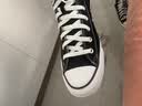 匡威（Converse）帆布鞋男鞋All Star常青款中性情侣学生高帮休闲运动板鞋女101010 101010 建议拍小一码 41.5 实拍图