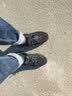 斯凯奇（Skechers）男鞋经典情侣熊猫鞋男子休闲运动鞋厚底缓震老爹鞋 52675/BBK 40 实拍图