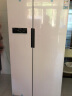 西门子(SIEMENS) 610升 变频风冷无霜双开门对开门家用冰箱 超大容量（白色）以旧换新 BCD-610W(KA92NV02TI) 实拍图