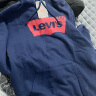 Levi's【情侣同款】李维斯连帽卫衣oversize落肩LOGO印花 藏蓝色 19622-0007 S 实拍图