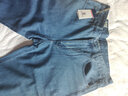 AEMAPE苹果男装纯棉春夏薄款男士牛仔裤宽松中腰直筒中老年经典全棉父亲 【薄款】浅蓝色 32 ( 2尺5) 实拍图