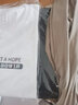 雾卡【棉T3件装】长袖t恤男士新款打底衫潮流春秋装秋衣T恤男士休闲 【3件装】PK黑+EXP白+炫彩卡其 3XL 码 165斤-180斤 实拍图