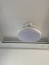 TCL 吊扇灯 隐形 风扇灯饰 LED餐厅风扇灯客厅现代灯饰灯具 清莹系列 48寸-高显三色变频6档-白夜 实拍图