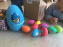 UCGO 添乐卡通王 奥特曼 奥特蛋扭蛋 儿童玩具（无糖） 蓝色大蛋（6个小蛋） 实拍图