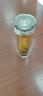 特美刻（TOMIC）双层玻璃杯银离子抗菌茶水分离杯钛水杯办公泡茶杯双十一送礼 实拍图